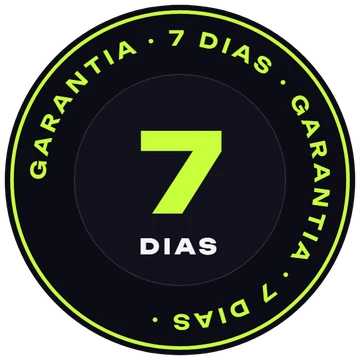 Selo de garantia de 7 dias